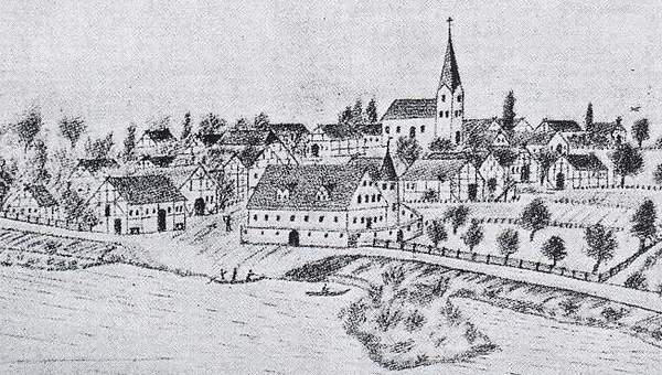Zeichnung Artlenburg 1579